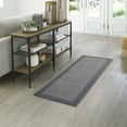 thumbnail image 3 of Mainstays Farmhouse Faux Sisal Olefin Gray Border Indoor Hallway Runner Rug, 2'x6', 3 of 10