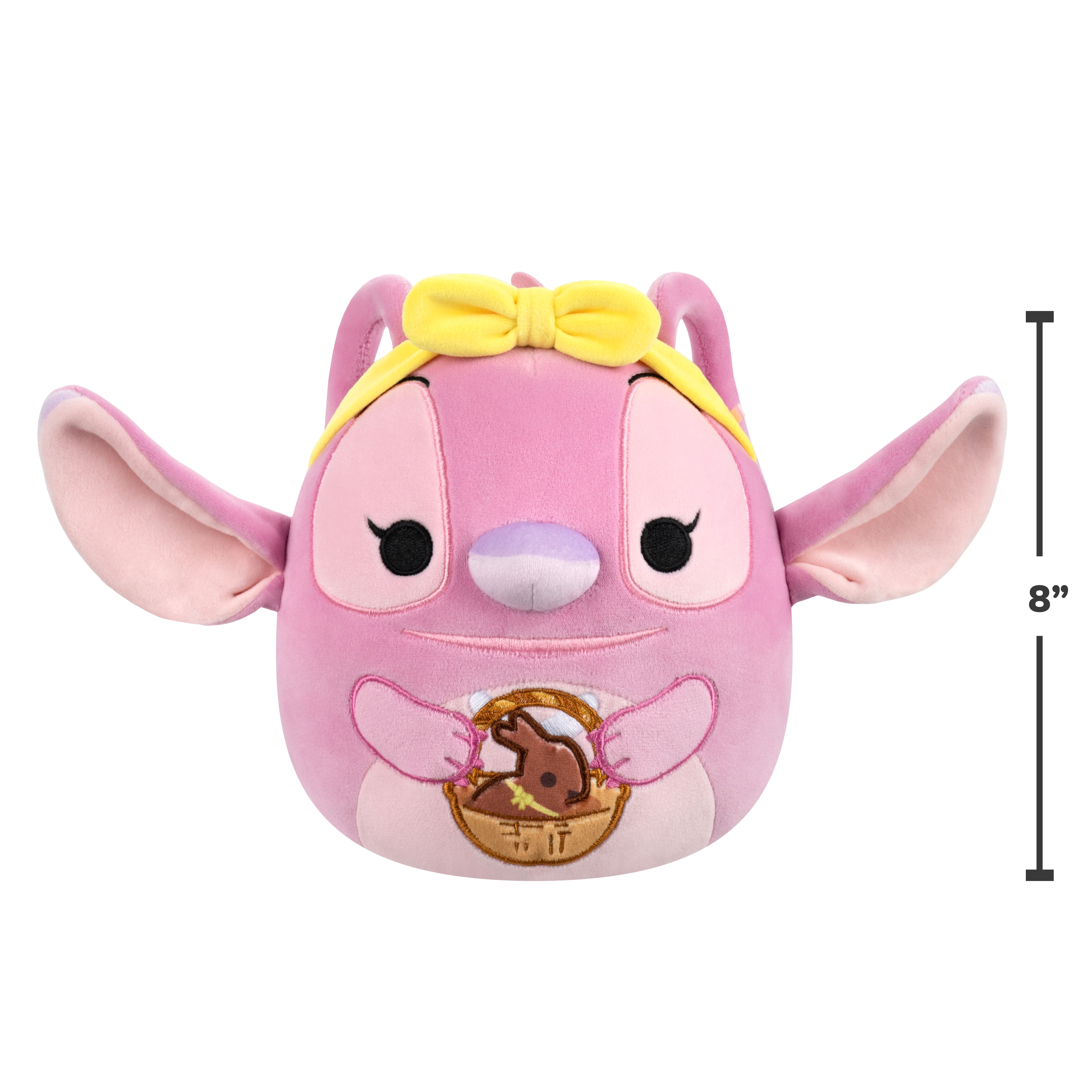 Squishmallows 8” Angel Holding Chocolate Bunny - Ultra Soft Easter Plush Toy Gift