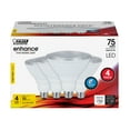 thumbnail image 2 of (2 pack) Feit Electric Enhance LED 8.3 Watts (75W Equivalent) Bright White PAR38, E26, Non-Dimmable (4 Pack), 2 of 8