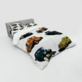 thumbnail image 3 of Ambesonne Retro Bedding Set 3 Pcs, Vintage Cars Realist Print, Twin XL, Multicolor, 3 of 3