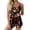 Yellow, variant on Yuncity Valentine's Day Loungewear For Women Love Heart Printed Camisole Shorts Home Sleeveless Top Casual Pjs Pajama Black L