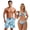 Blue Hibiscus, variant on Couple Swimsuits Matching Set Mens Lightweight Shorts Women 2 Piece Halter Bikini Set Men Beach Shorts Quick Dry Triangle Swimsuit Tie Back Side Bottom Sexy Swimwear Flame Black Man XL