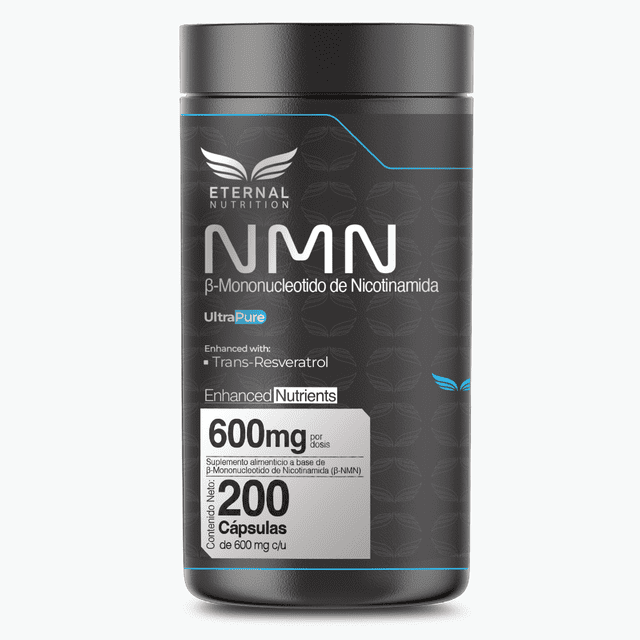 Resveratrol 98% + NMN 99.5% Eternal Nutrition 200 Cápsulas 600 mg