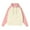 Pink, variant on ZRGHAOYLQ Color Block Sweatshirt Men Big and Tall Long Sleeve Hoodies Plus Size Drawstring Hooded Sweatshirts with Kangaroo Pocket Oversizesd Drop Shoulder Pullover Hoodie Beige L