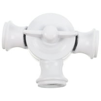 WHAMVOX Light Socket To Plug Adapter Convert Light Bulb Socket To Outlet Adapter 3 Prong Outlet Socket Splitter Converter For Garage Porch White