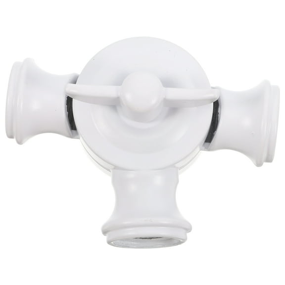 WHAMVOX Light Socket To Plug Adapter Convert Light Bulb Socket To Outlet Adapter 3 Prong Outlet Socket Splitter Converter For Garage Porch White