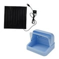 thumbnail image 4 of BELOVING Chick Brooder Poultry Habitat Supplies, Chick Brooder Heater, Bird Incubator Brooding Box for Parrots Blue, 4 of 8