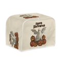 thumbnail image 2 of ZUXONGSY Happy Halloween Toaster Cover 2 Slice Bread Maker Cover Wide Slot Spooky Ghost Quilted Toaster Appliance Dust-Proof Cover Happy Halloween Decor, 2 of 7