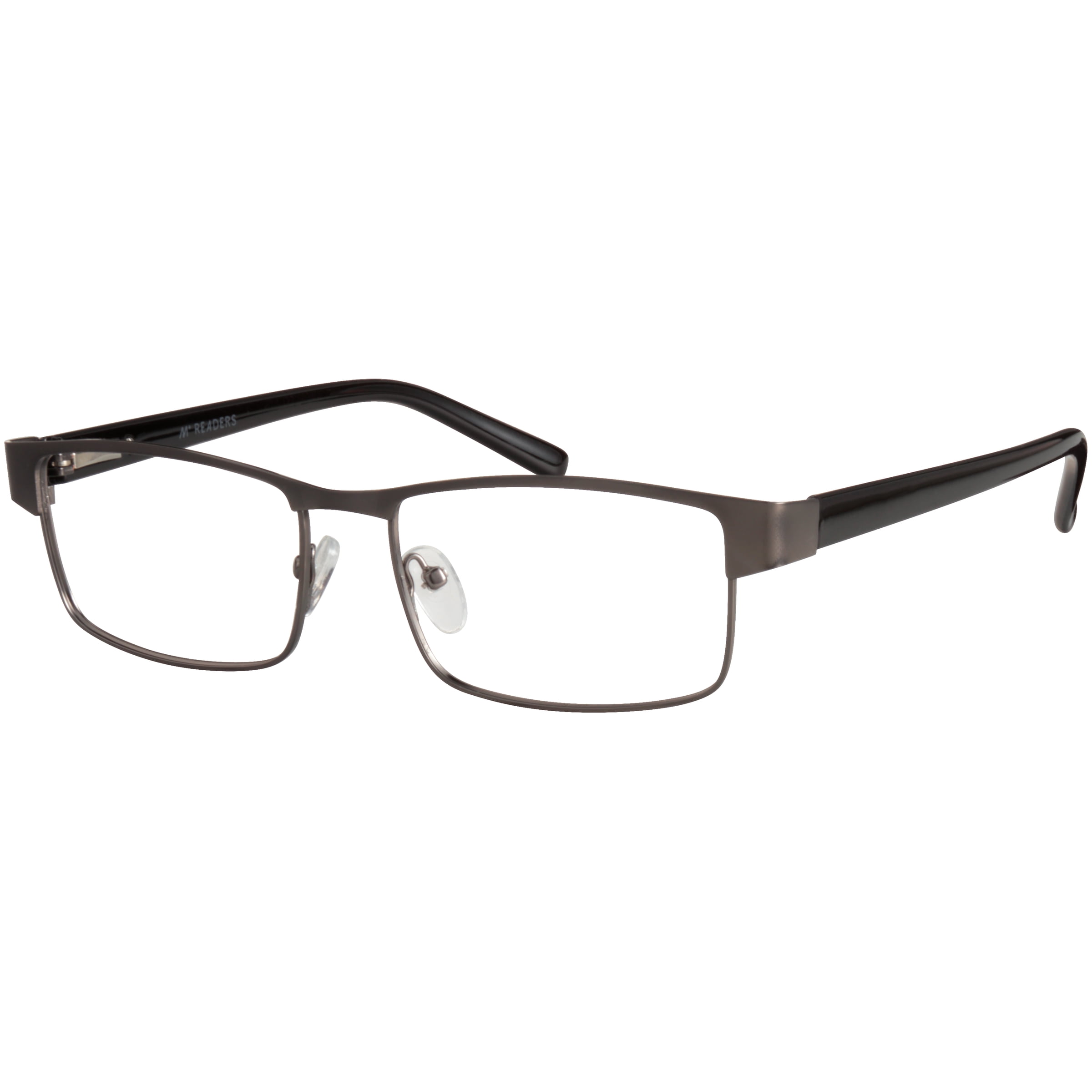 M+ +2.00 Reading Glasses, Birch Gunmetal