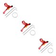 thumbnail image 4 of Naiovety Controlador de tubería de asiento de elevación de bicicleta para elevación y descenso ligero y fácil rojo 22,2 MM Type1 NO1, 4 of 6