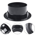 thumbnail image 6 of Duct Connector Hose Connector Air Ventilation Adapter Flange Abs Plastic for 100-250Mm Dia Air Vent Connection Accessories, 6 of 7