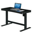 thumbnail image 2 of Twin Star Home 47" Ashford™ Adjustable Height Desk, Shadow Black, 2 of 6