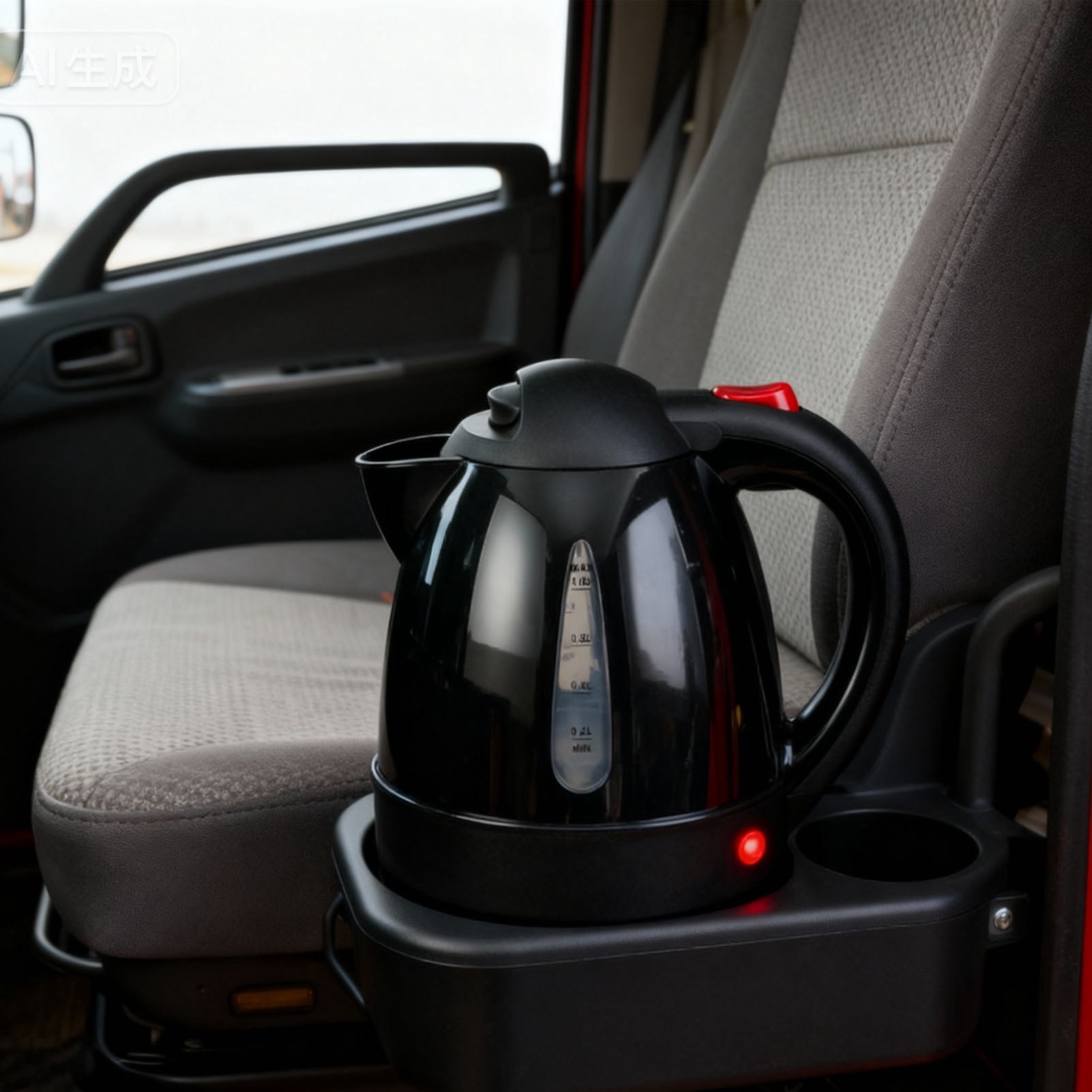 Portable electric kettle Portable car kettle Cigarette lighter automatic power off Portable 1000ml electric kettle 150W tea kettle 12V suitable for cars, off-road vehicles, SUVs,