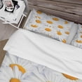 thumbnail image 4 of Designart 'Daisy Hearts Close-ups' Floral Duvet Cover Set, 4 of 4
