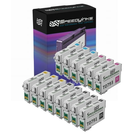 Speedy Remanufactured Cartridge Replacement for Epson 79 High Yield (5 Black  3 Cyan  3 Magenta  3 Yellow  14-Pack) 14PK Remanufactured High Yield Set for Epson 79 (5x T079120 3ea T079220 T079320 T079420) BCMY for use in Epson Stylus Photo 1400  Epson Artisan 1430.This Speedy remanufactured cartridge replacement for epson 79 high yield (5 black  3 cyan  3 magenta  3 yellow  14-pack) is a great remanufactured cartridge item at a reduced price you can t miss. It always ships fast and accurately and comes with a 100% guarantee. Buy your printer accessories and refills from our extensive printer accessories and electronics collection in confidence and save over other retailers.2-Year Quality Satisfaction Guaranteed. Affordable for Home. Reliable Toner Built for Business. Consistent Print Results. The use of aftermarket replacement cartridges and supplies does not void your printer’s warranty.