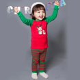 thumbnail image 2 of Pijamas de Navidad para niños Y niñas, ropa de dormir de elfo, Papá Noel, ropa de dormir para niños pequeños, regalo de Año Nuevo, ropa de Otoño de 2 a 7 años, 2 of 4