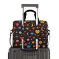 thumbnail image 2 of FORMRS 16" Laptop Bag Carrying Sleeve Case with Handle Travel Shoulder Briefcase, Moon Pattern, 2 of 8