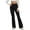 Black, variant on Matoen Women's Flare Leggings, High Waisted Stretchy Bootcut Yoga Pants, Tummy Control Solid Color Leggings
