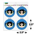thumbnail image 4 of Powerpuff Girls Buttercup Head Refrigerator Fridge Locker Vinyl Circle Magnet Set, 4 of 5