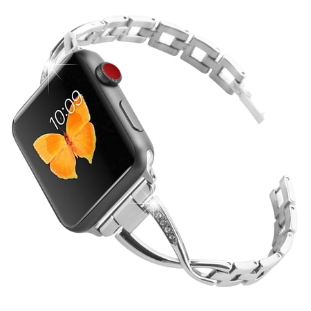 Chained Wrist Watch Band w/ Attachments for Apple Watch 42mm