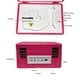 thumbnail image 5 of M Buder Reproductor de CD Multifuncional Tipo Bandeja Bluetooth Estéreo Retro Rosa (20.5 cm), 5 of 9