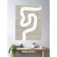 thumbnail image 2 of Painted Line Poster Wall Art, Modern Wall Decor For Living Room Bedroom, 8x12 UNFRAMED, 2 of 3