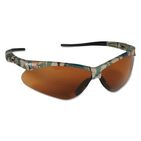 Jackson Safety* Nemesis Safety Glasses, Camo Frame, Bronze (Best All Purpose Canon Lens)