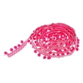 thumbnail image 2 of KLKCMS 3 Yards Ruban Frange 32mm pour Décoration Couture Rouge Rose, 2 of 9