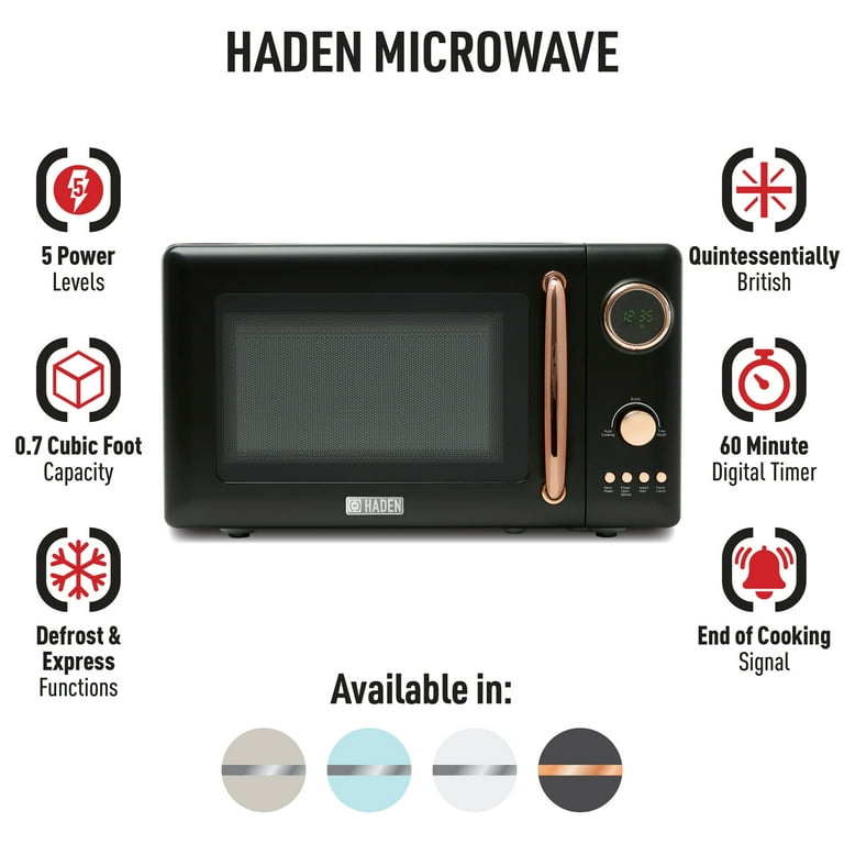 Black deals copper microwave