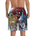 thumbnail image 4 of Yu-Gi-Oh Mens Swim Trunks Quick Dry Board Shorts with Mesh Lining Beach Shorts Swimwear Bathing Suits, 4 of 7