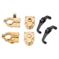 thumbnail image 3 of RC Car C Block Gear Cover RC Accessories Rustproof Brass Replacement RC Steering Cup With Fixing Screws For 1/24 RC Car ANGGREK Otros, 3 of 8