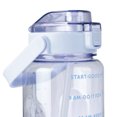 thumbnail image 2 of Jarra de agua de 2L de gran capacidad con marcador de tiempo de asa y taza de agua de fitness con pajita, 2 of 6