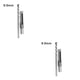 thumbnail image 2 of Speravity Taladro cuadrado para carpintería Taladro para carpintería de acero de alta velocidad Taladro para agujeros cuadrados, 6,4 mm Type5 NO5 Speravity CBP170536, 2 of 6