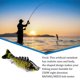 thumbnail image 5 of Soidarity Paquete de 3 señuelos de pesca de plástico de agua salada cebo falso atracción al aire libre Swimbaits artificiales Crankbait accesorio 10cm Pescar tipo 11 Soidarity OD023723-11, 5 of 6