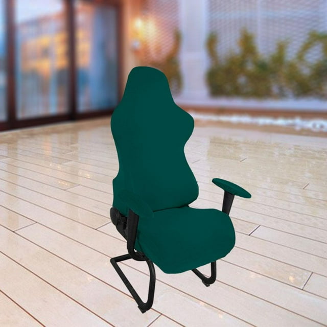 Funda Elástica de Juegos, Universal, a Prueba de Polvo, Color Sólido, Ergonómica, Suave, Reposabrazos, Giratoria, Silla de Orden perfecl Funda para sillón