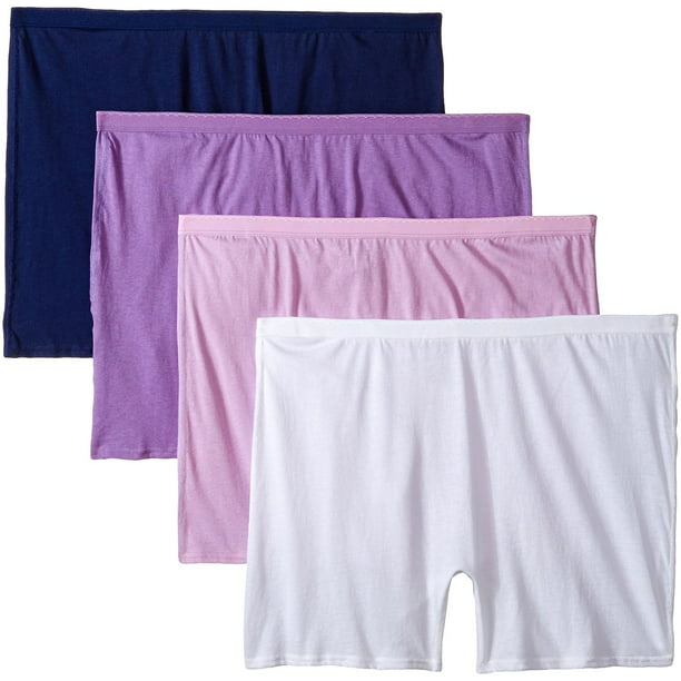 Fruit of the Loom - Fruit of the Loom Fit for Me Women`s 4pk Cotton ...