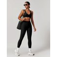 thumbnail image 3 of PISONIC Womens Workout Sets Adjustable Straps Sports Bras and High Waist Leggings Sets Pilates 2 Piece Outfits for Women, 3 of 6