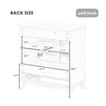 thumbnail image 4 of GDF Studio 30" Bathroom Vanity with Sink, Freestanding Cabinet with Large Drawer and Adjustable Shelf, White, 4 of 9