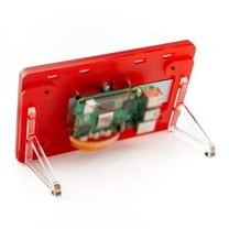 Pimoroni PIM756 Pibow Frame for Raspberry Pi Touch Display 2 - Coupe Red