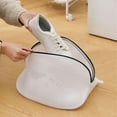 thumbnail image 4 of Washing Machine Shoe Protector Mesh Bag | Double-Layer Cylindrical Deformation-Resistant Laundry Wash Bag | Zipper Closure | Durable Home Laundry Organizer | Fits Most Standard Machines | 1 Pack, 4 of 9