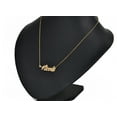 thumbnail image 3 of 18k Gold Plated Nicole Name Necklace Nameplate Pendant Jewlery Best Friend Gifts, 3 of 3