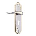 thumbnail image 3 of Mortise Front Back Lever Latch Durable Aluminum Alloy Door Lock Set With Handle, 3 of 10