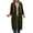 Army Green, variant on Long Hoodies for Women Full Zip Up Pullover Tunic Sweatshirts with Pockets Trendy Fall Winter Clothes Y2K (Hot Pink, XL)