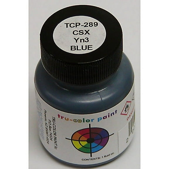 Tru-Color Paint CSX/Yn3 Blue 1oz TUP289 Power Tools Misc
