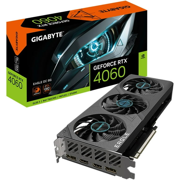 Tarjeta de Video GIGABYTE GeForce RTX 4060 EAGLE OC 8GB GDDR6 128 BIT PCI-E 4.0