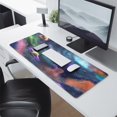 thumbnail image 2 of Color Planet&nbsp;mousepad Gamingwaterproofwashable&nbsp;for Office Home Work GamingmousepadsRubber Base Mousepad with Stitched Edges 31.5x11.8inches, 2 of 7