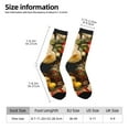thumbnail image 2 of Cauagu Elegant Still Life Roses Print Crew Socks for Women and Men,Adult Athletic Running Socks 1-Pair Sports Socks Work Gear Socks with Moisture Wicking, 2 of 6