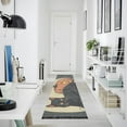 thumbnail image 4 of Yayeee Runner Rug for Bedroom 2'x6' Machine Washable Hallway Non Slip Mat, Black Halloween Cat, 4 of 8