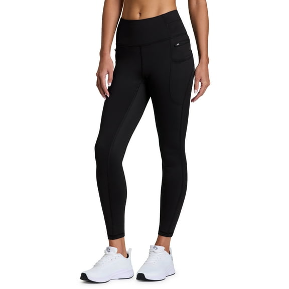 RBX Active Women's Full Length High Waist Fleece Lined Leggings with Pockets