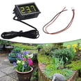 thumbnail image 3 of Digital LED -50~110°C Thermometer DC 5-12V Car Temperature Panel Meter Gauge, 3 of 6